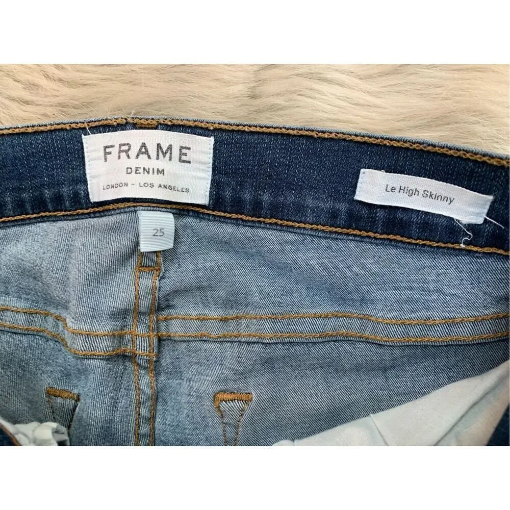 Frame denim Le High Skinny jeans 25